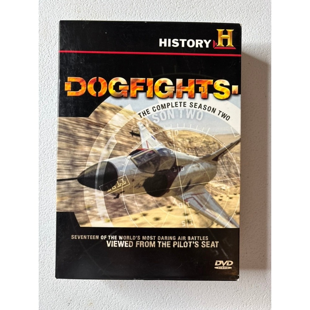 History Channel Dogfights Season 2 DVD Box Set Multi Excellent 5-Disc Military